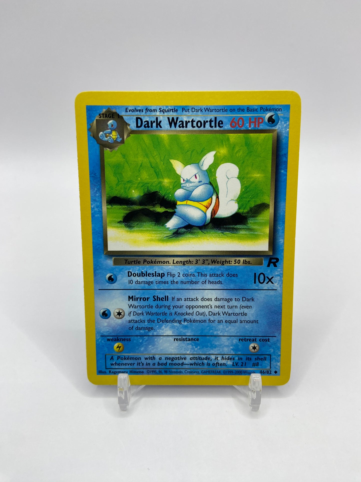Dark Wartortle Rocket Set 46/82
