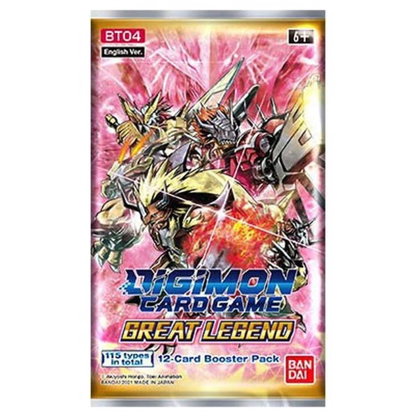 Digimon Card Game Great Legend Booster