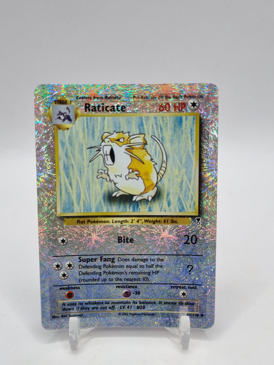 Raticate Reverse Holo Legendary Collection 61/110