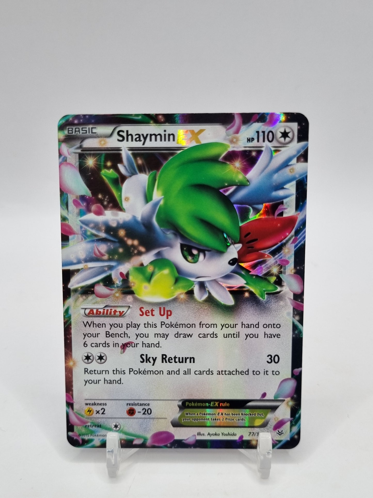 Shaymin Ex Roaring Skies 77/108