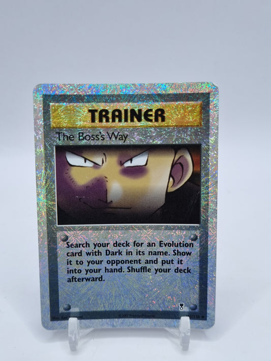 The Boss's Way Reverse Holo Legendary Collection 105/110