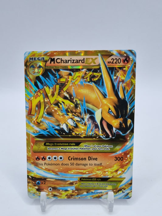 Mega Charizard Gold Secret Rare Flash Fire 107/106