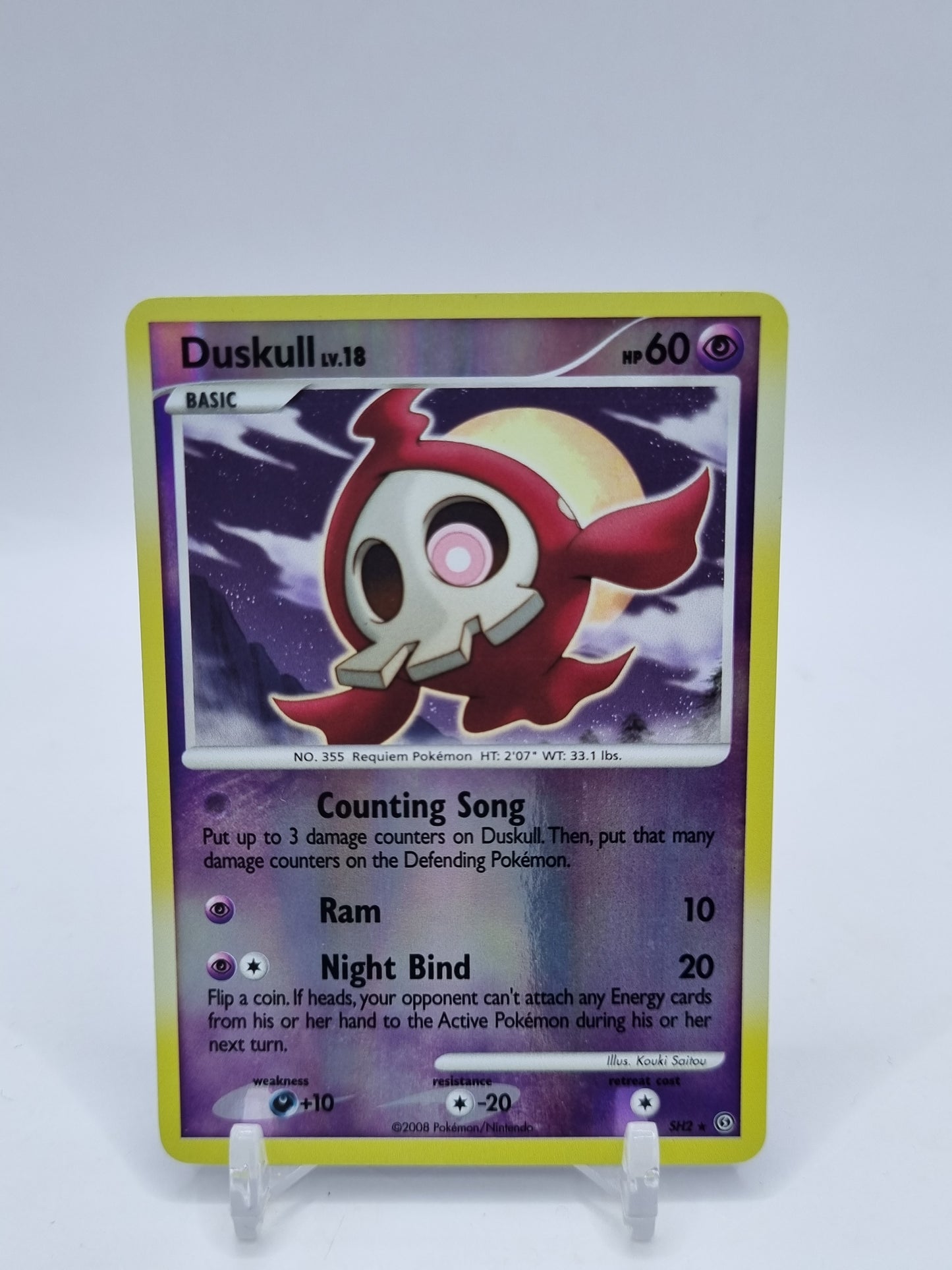 Duskull Lv.18 Shiny Secret Rare Stormfront SH2