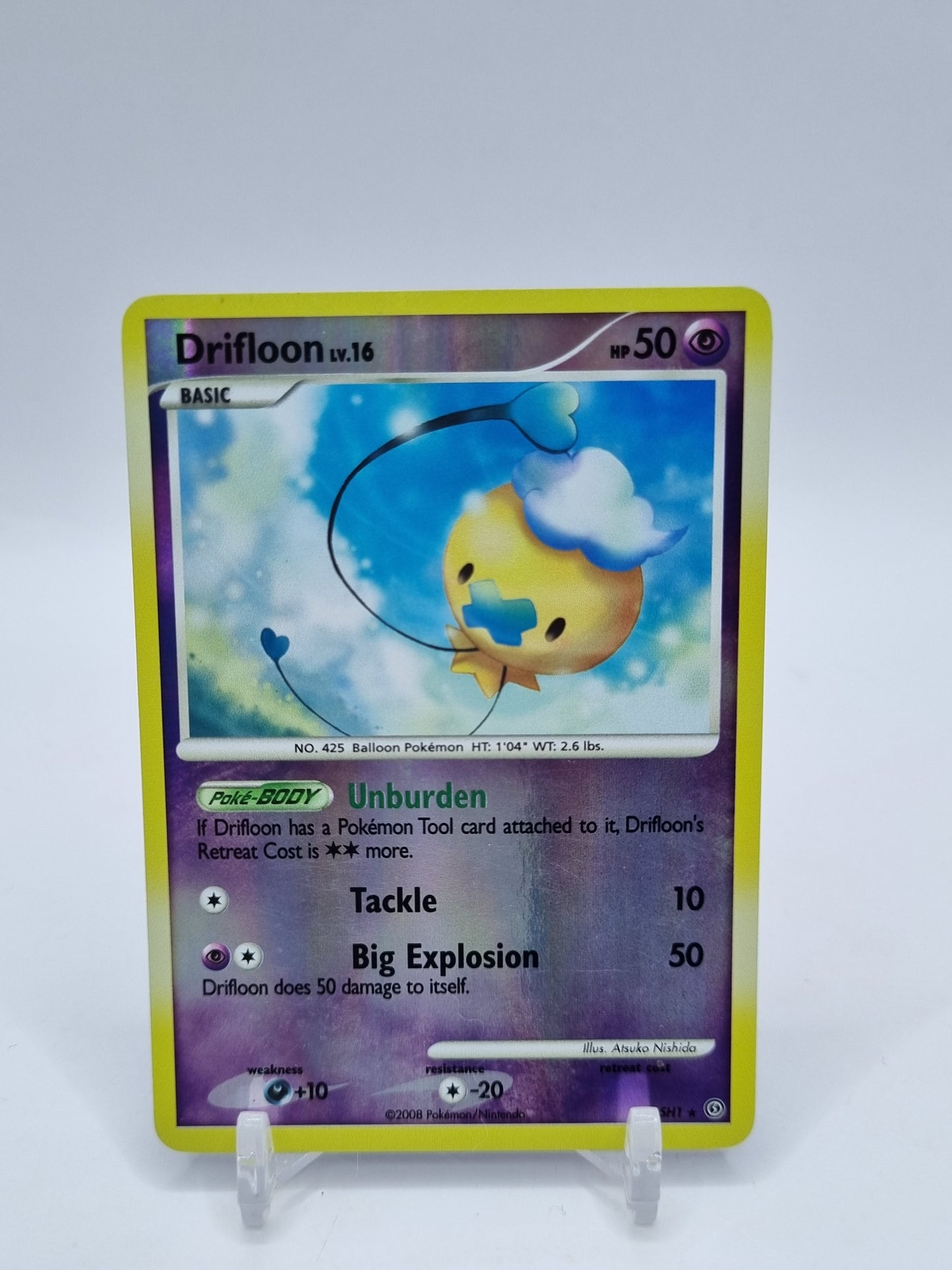 Drifloon Lv.16 Secret Rare Stormfront SH1