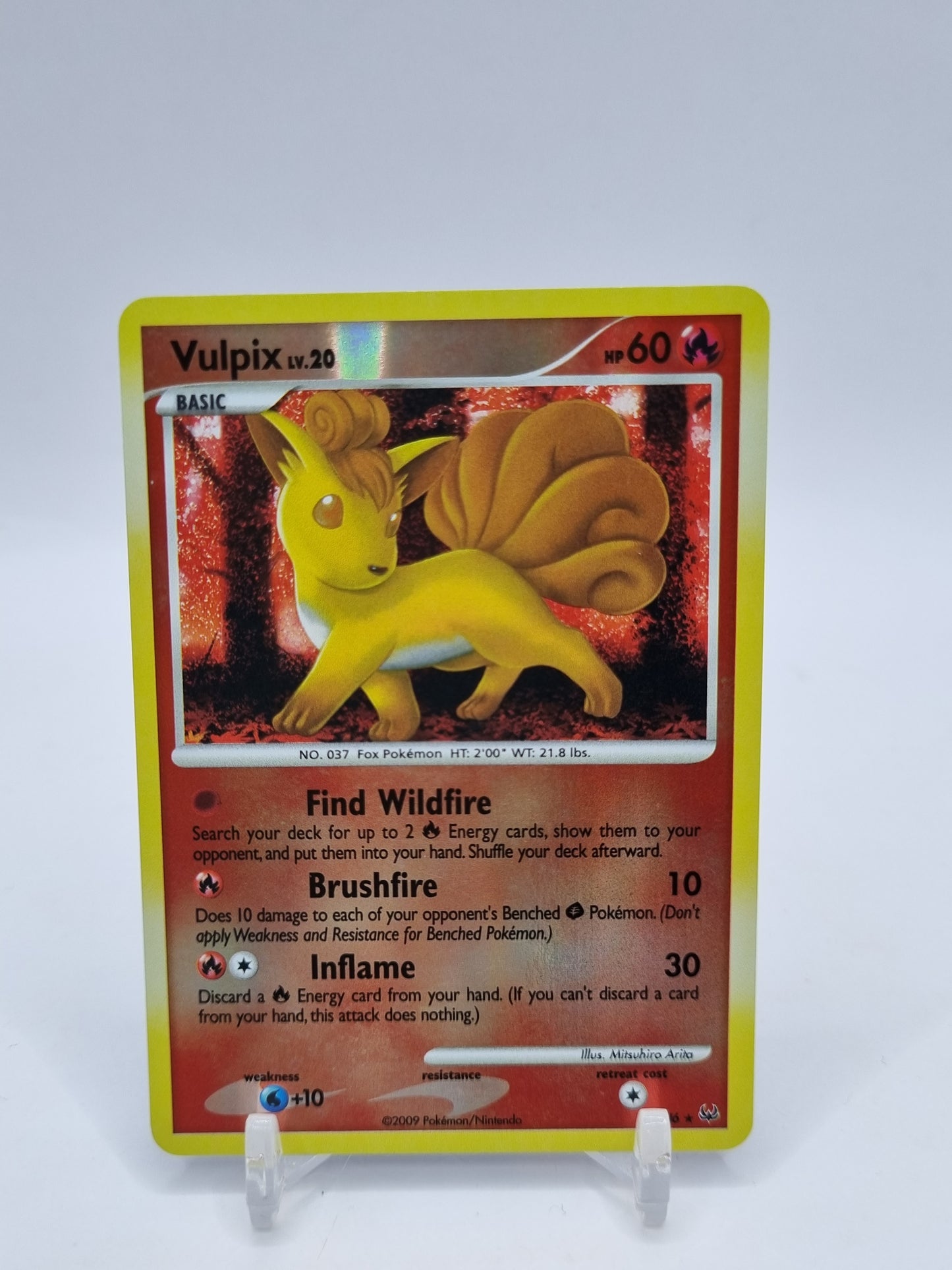 Vulpix Lv.20 Shiny Secret Rare Platinum SH6