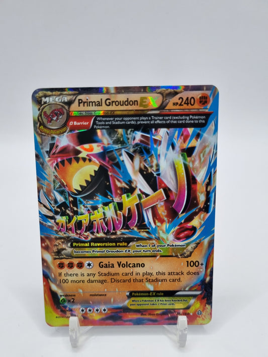 Primal Groudon Ex Primal Clash 86/160