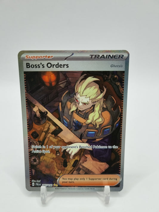 Boss's Orders Alt Art Secret Rare Paldea Evolved 265/193