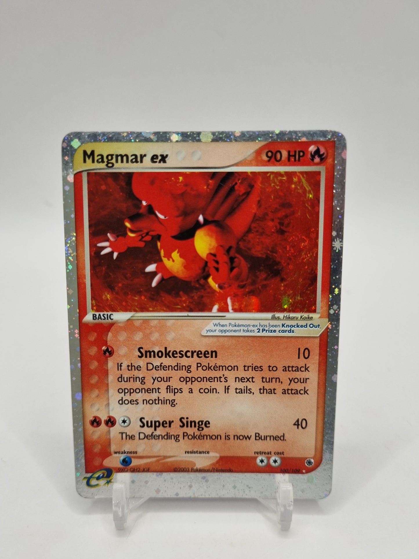 Magmar Ex Ruby Sapphire 100/109