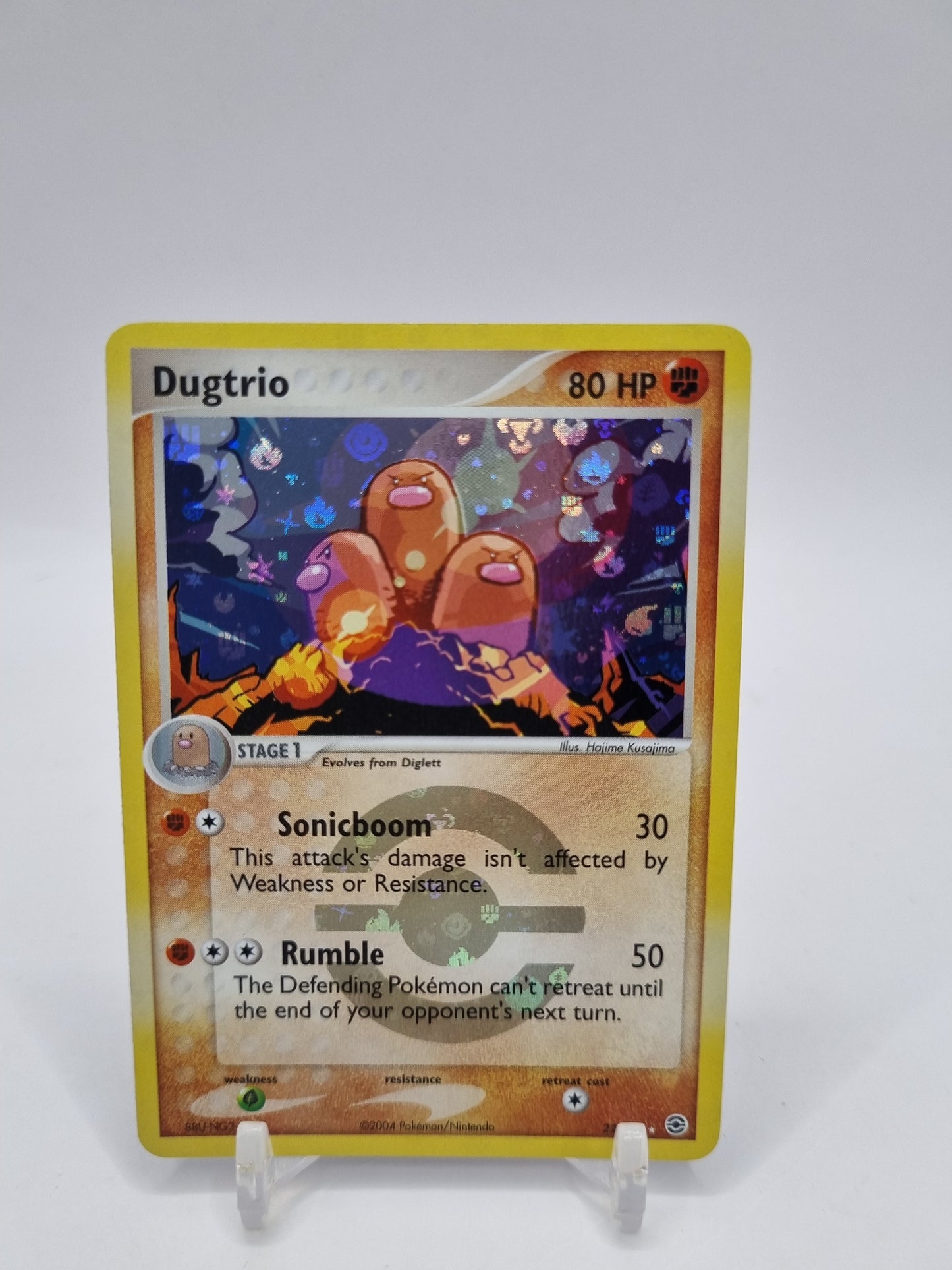 Dugtrio Reverse Holo Fire Red Leaf Green 22/113