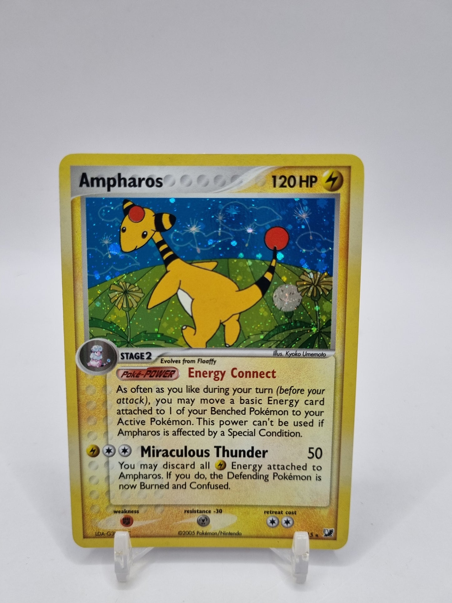 Ampharos Holo Unseen Forces 1/115