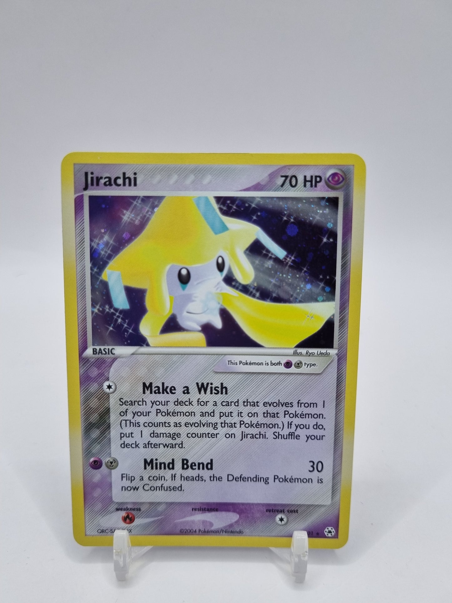 Jirachi Holo Ex Hidden Legends 8/101