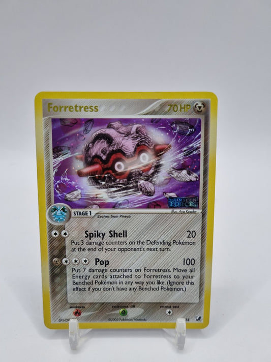 Forretress Reverse Holo Stamped Ex Unseen Forces 6/115