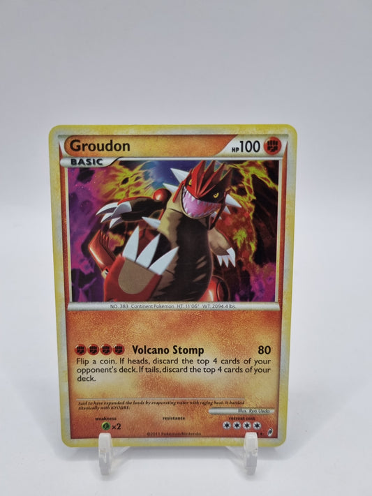 Groudon Holo Call Of Legends 6/95