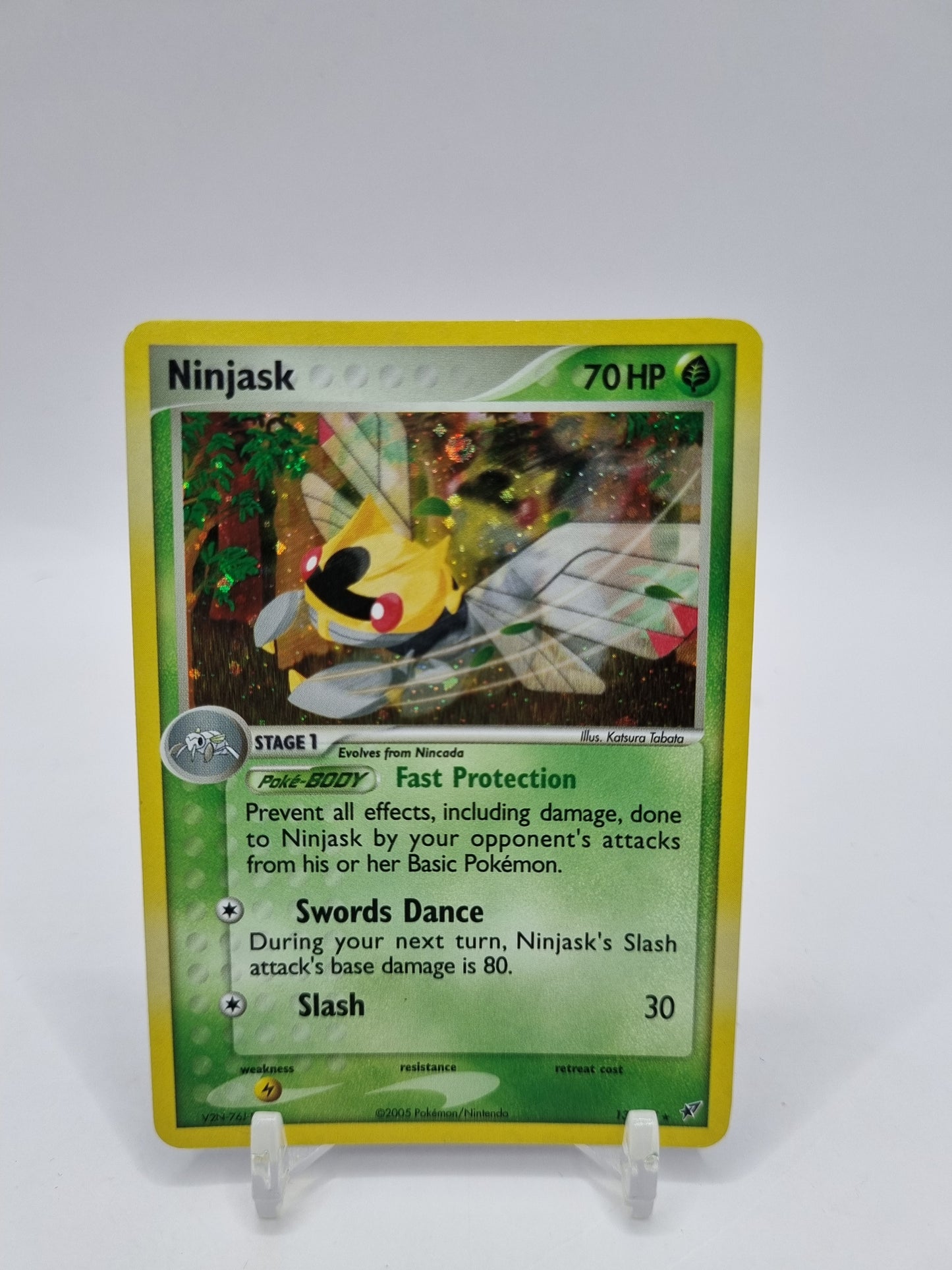 Ninjask Holo Ex Deoxys 13/107