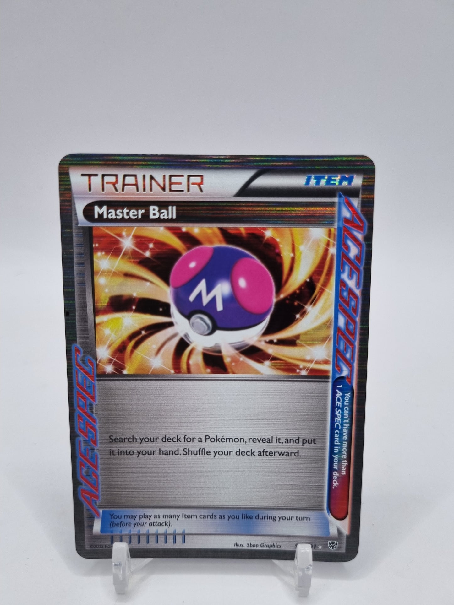 Master Ball Holo Ace Spec Plasma Blast 94/101