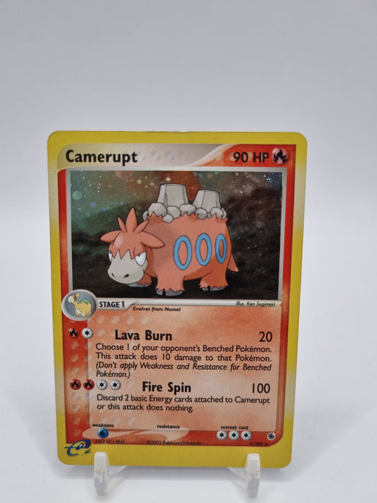 Camerupt Holo E Reader Ruby Sapphire 4/109