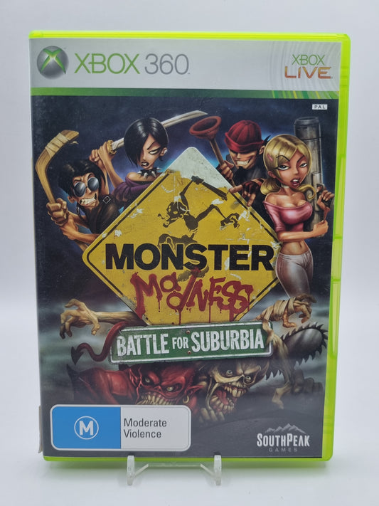 Monster Madness Battle For Suburbia Xbox 360