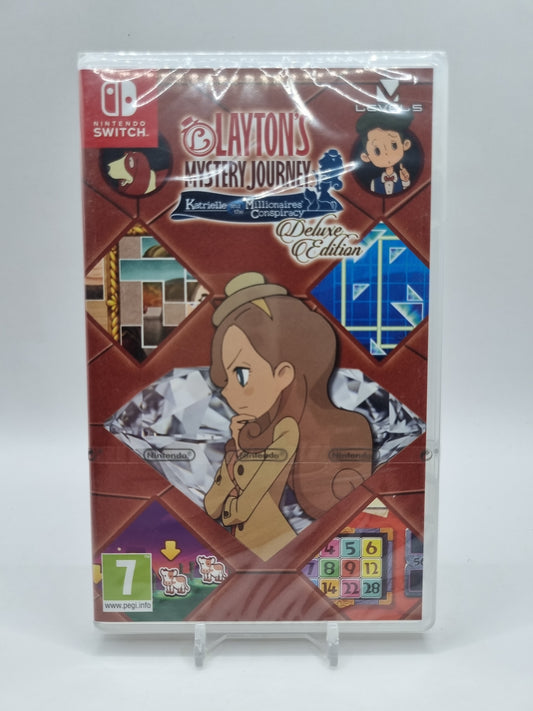 Layton's Mystery Journey Katrielle And The Millionaires Conspiracy Nintendo Switch Sealed