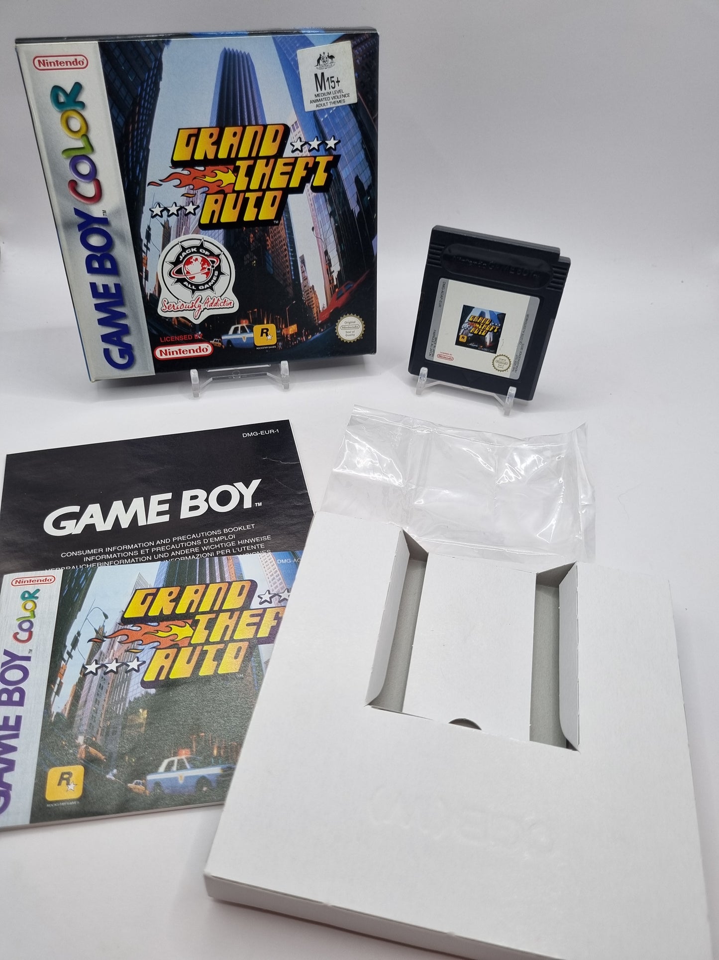 Grand Theft Auto In Box Game Boy Color