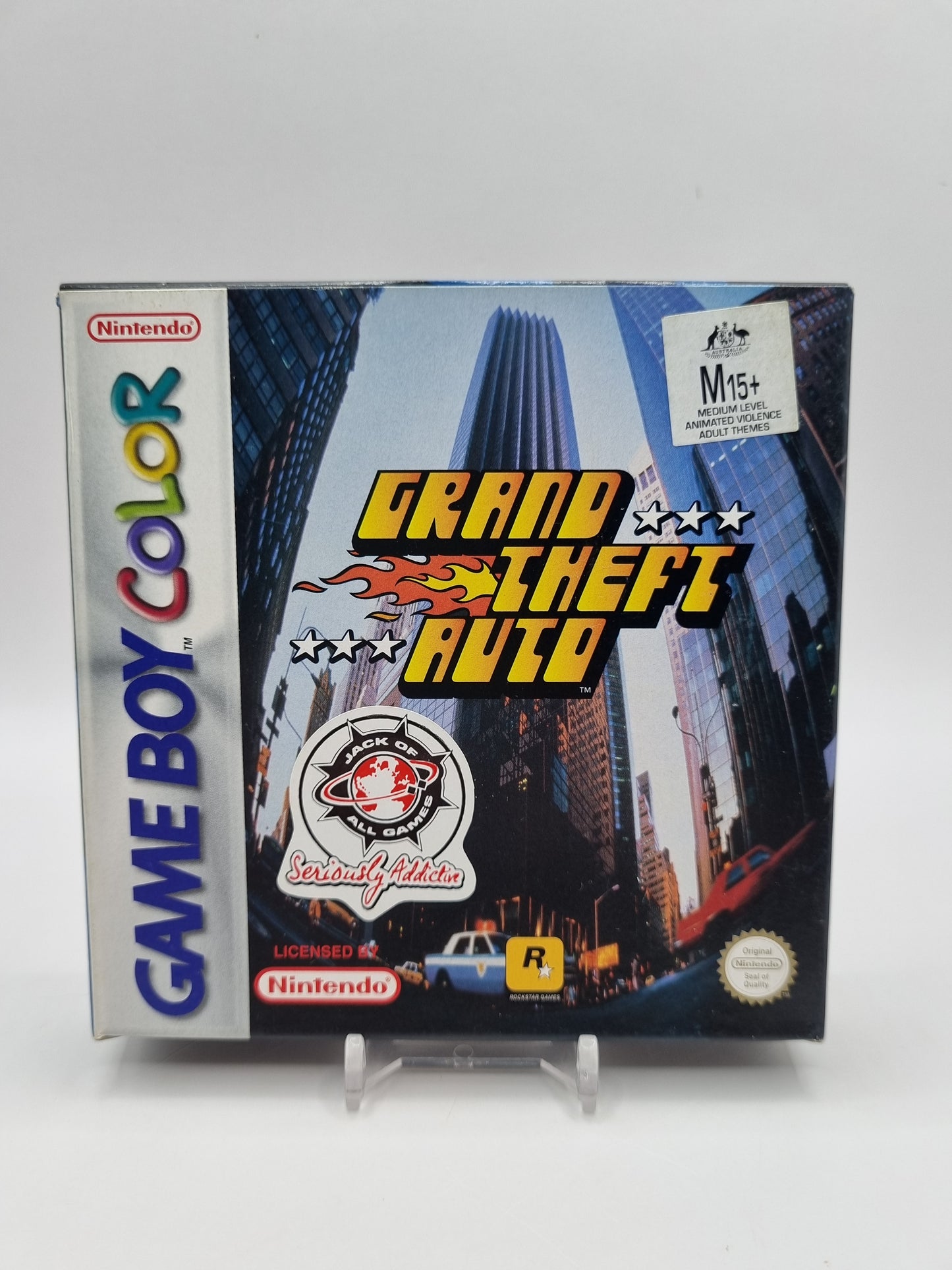 Grand Theft Auto In Box Game Boy Color