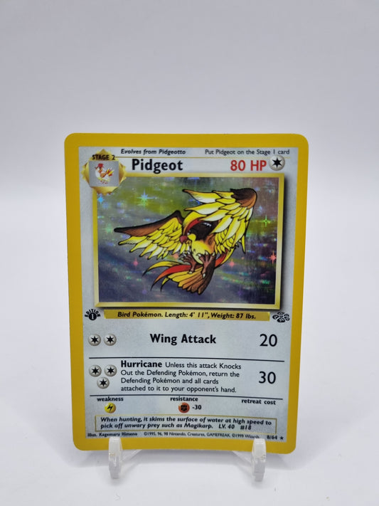 Pidgeot Holo 1st Edition Jungle Set 8/64