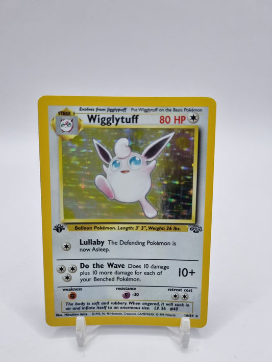 Wigglytuff Holo 1st Edition Jungle Set 16/64