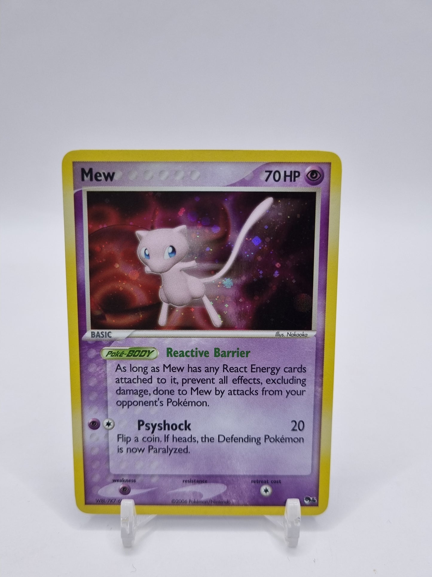 Mew Holo Pop Series 4 4/17