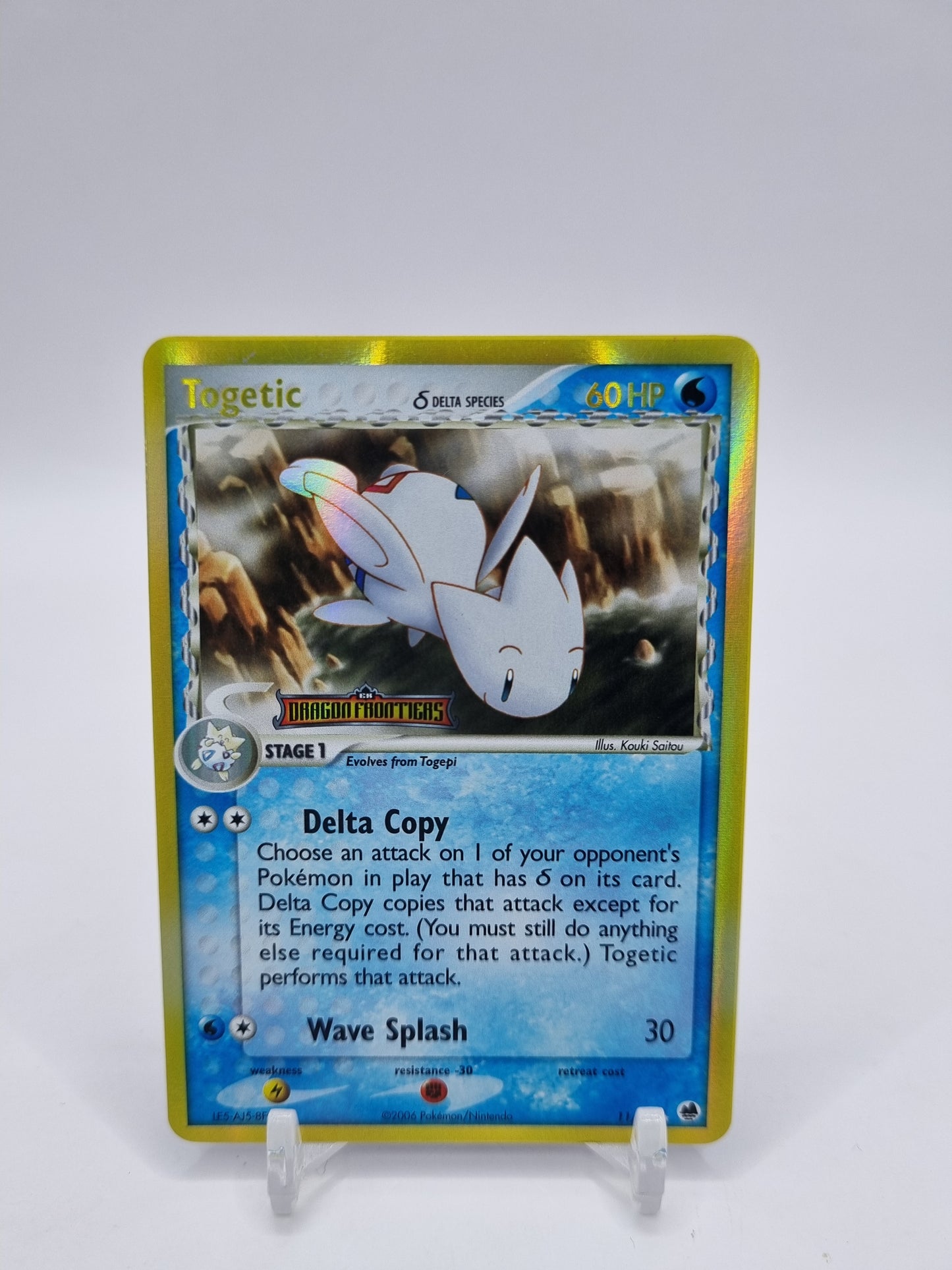 Togetic Reverse Holo Stamped Dragon Frontiers 11/101