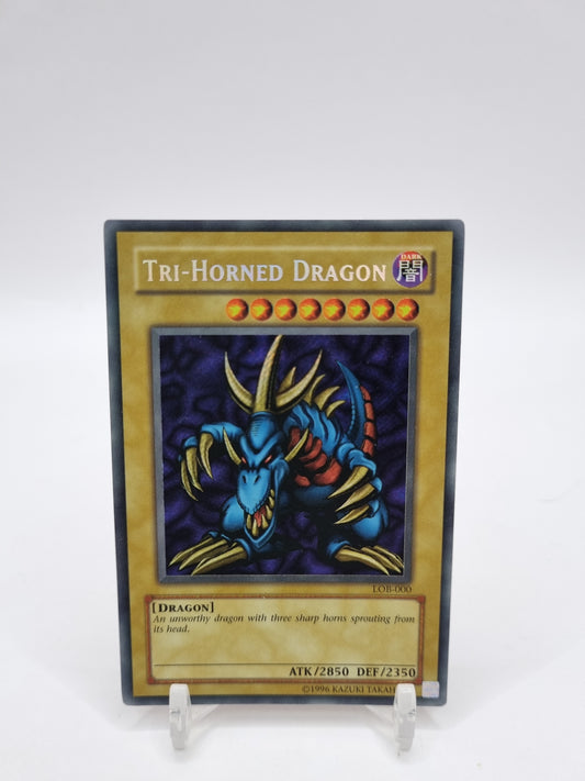 Tri-Horned Dragon Secret Rare LOB-000