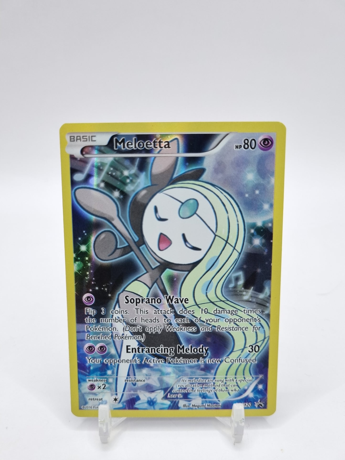 Meloetta Full Art Promo XY120