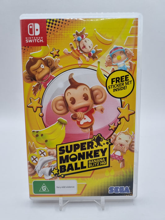 Super Monkey Ball Banana Blitz HD Nintendo Switch