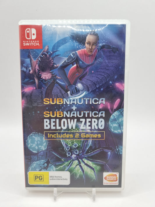 Subnaitoca + Subnautica Below Zero Nintendo Switch