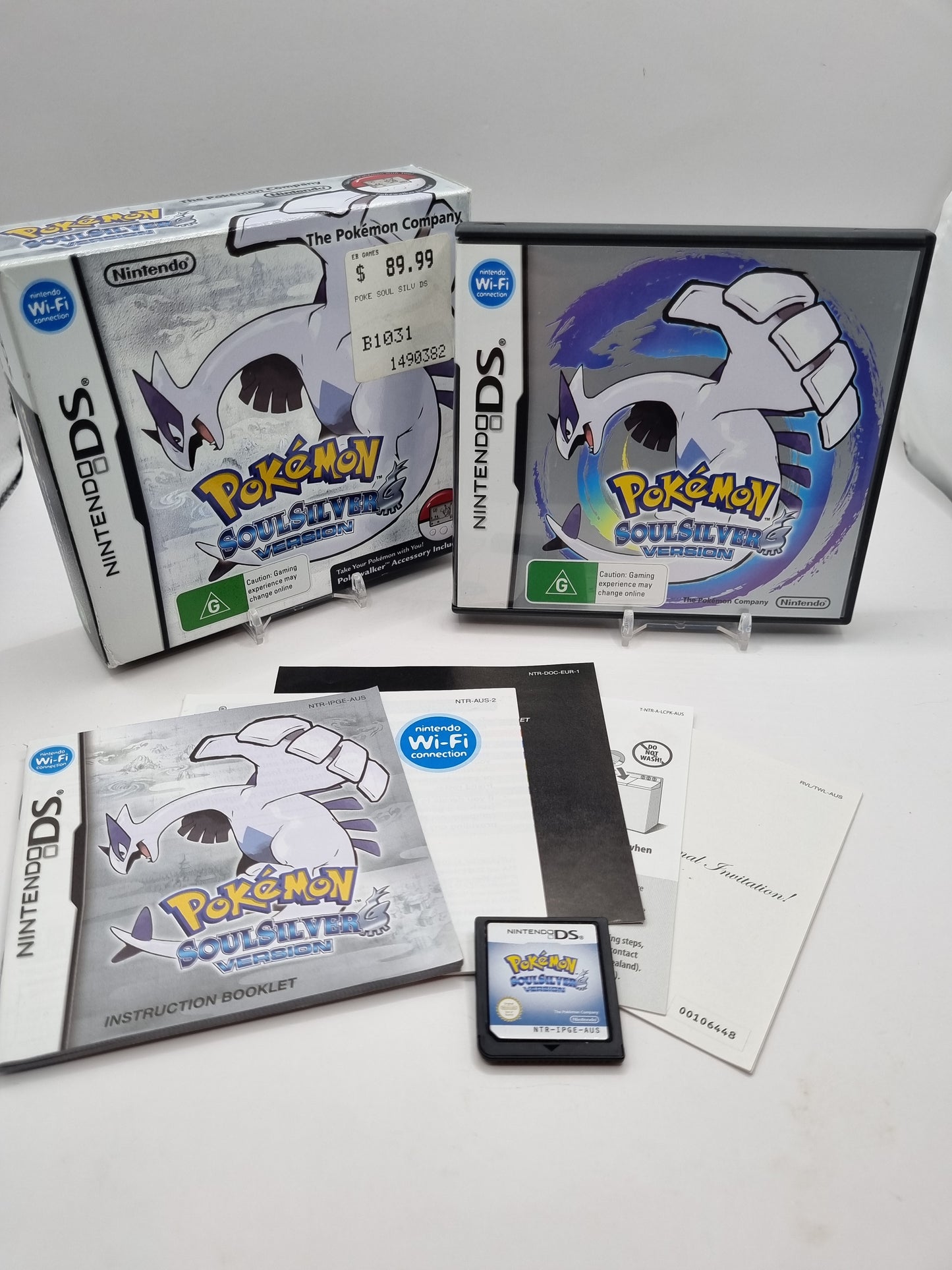 Pokemon SoulSilver Nintendo DS Boxed