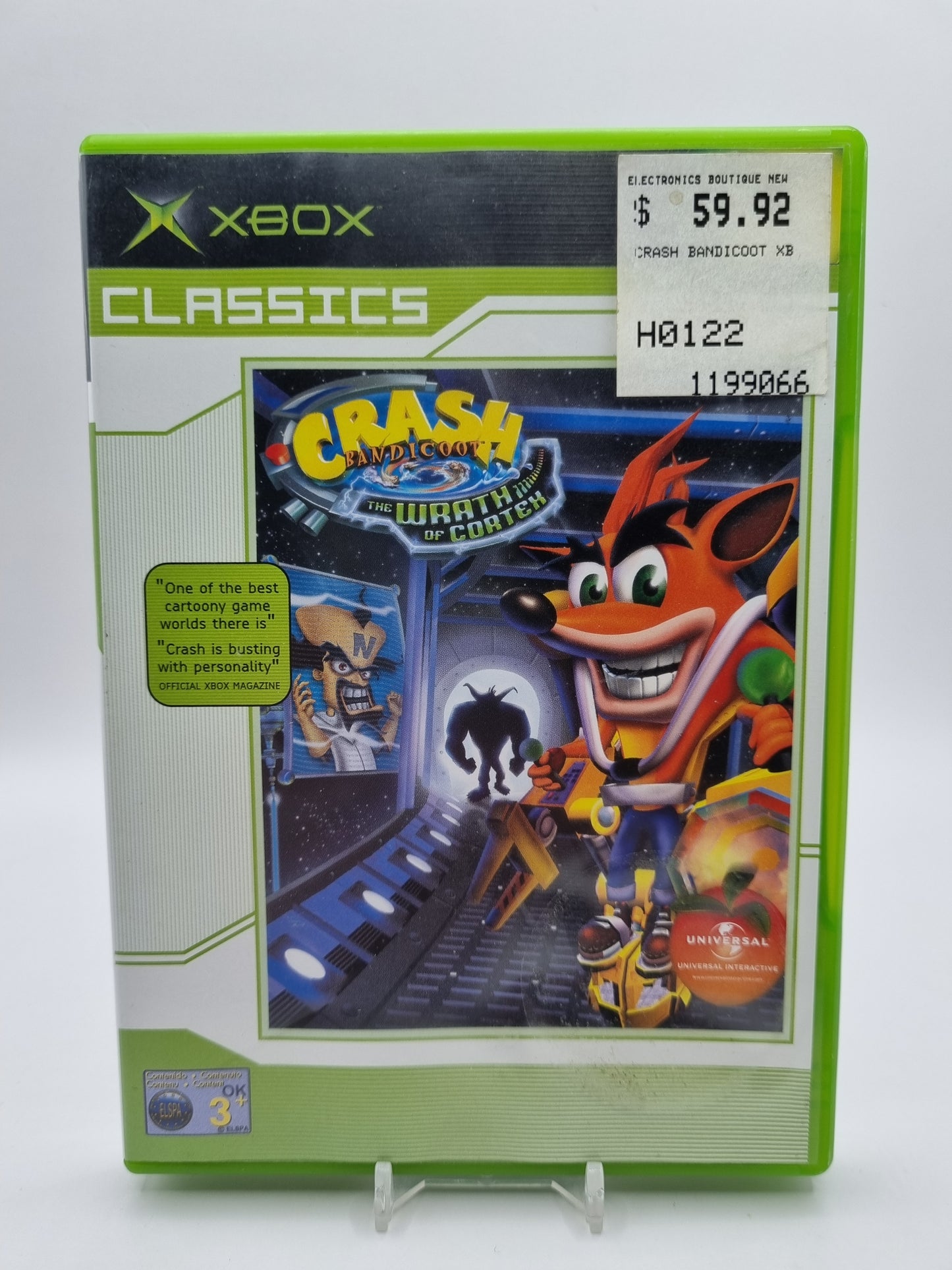 Crash Bandicoot The Wrath Of Cortex Xbox