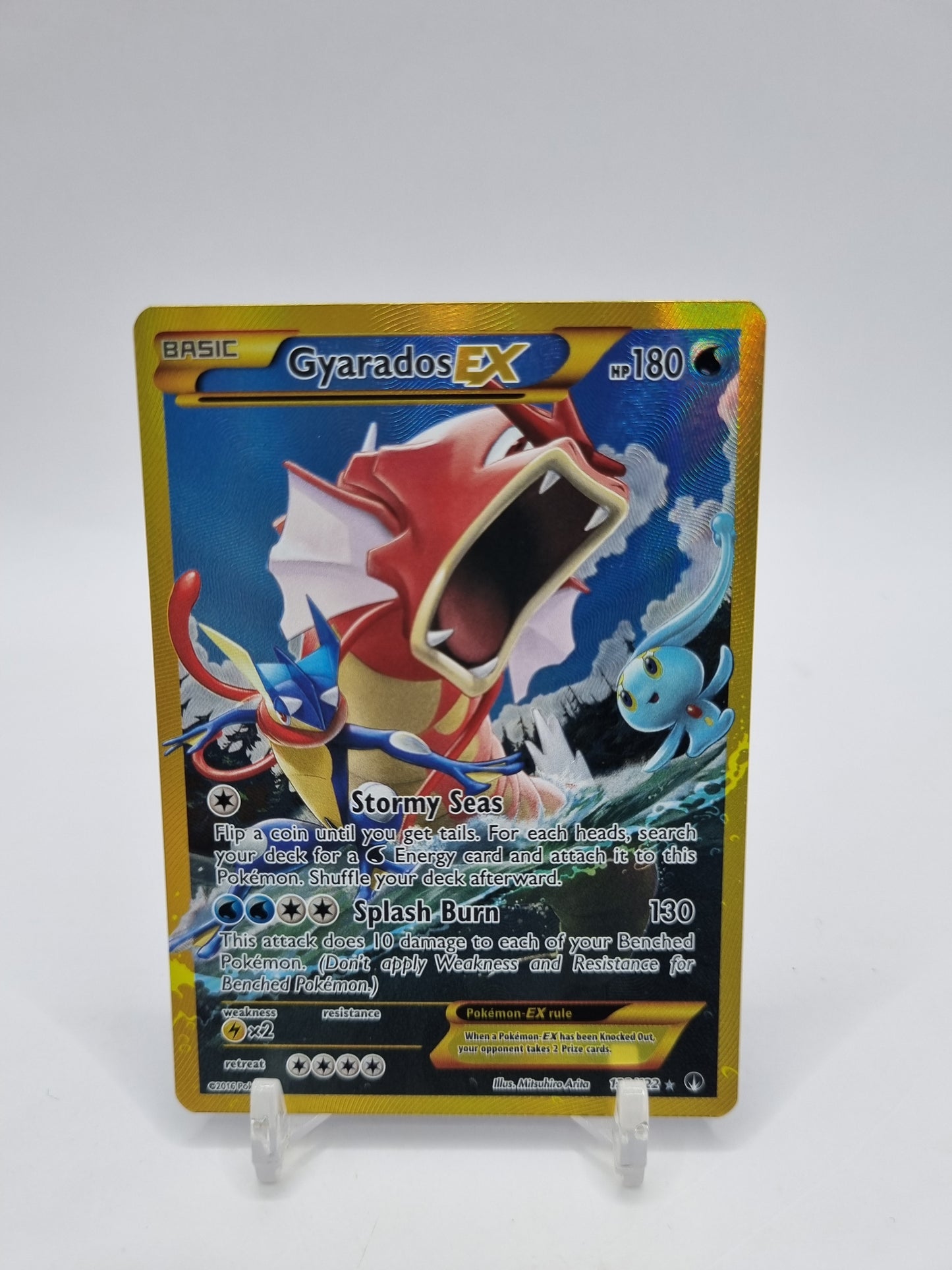 Gyarados Ex Gold Secret Rare Break Point 123/122