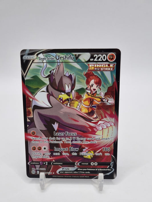 Single Strike Urshifu V Full Art Brilliant Stars TG18/TG30