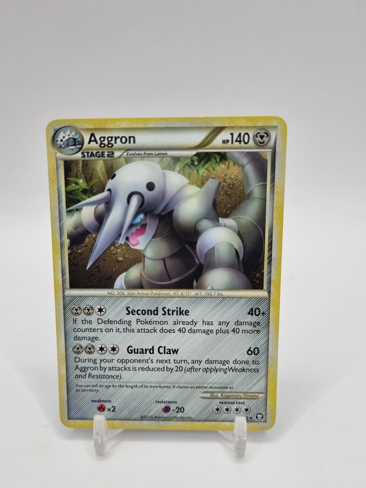 Aggron Holo HS Triumphant 1/102