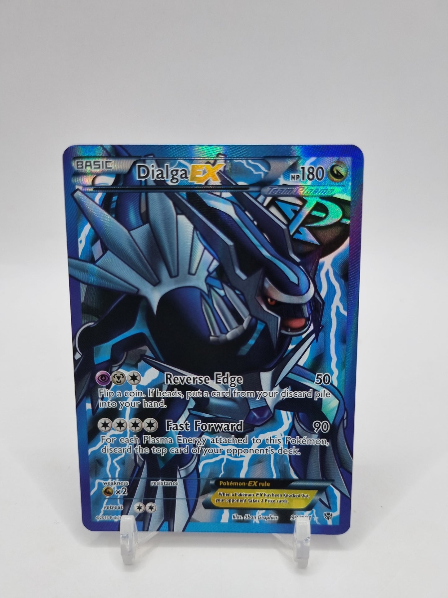 Dialga Ex Full Art Plasma Blast 99/101