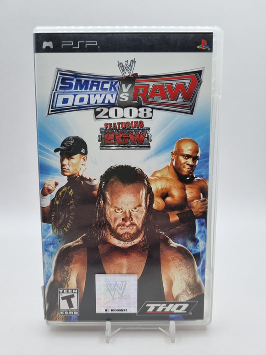 WWE Smack Down Vs Raw 2008 PSP