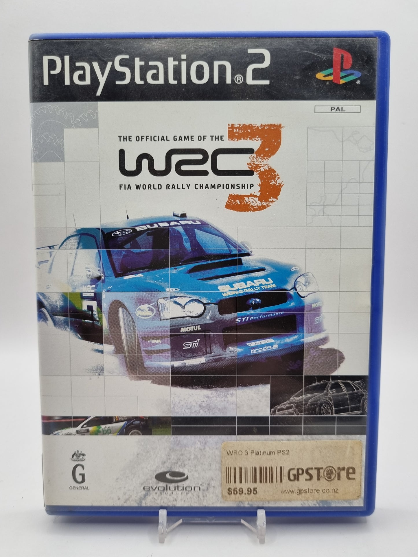 WRC 3 The Official Game Of The FIA World Rally Championship PS2