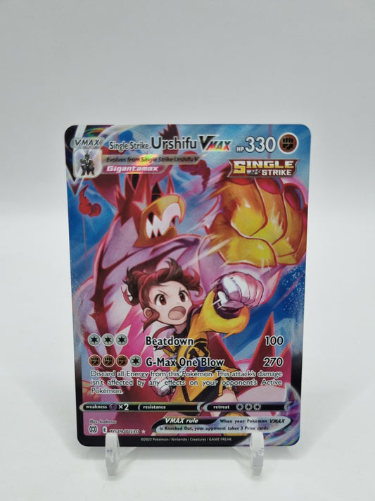 Single Strike Urshifu Vmax Full Art Brilliant Stars TG19/TG30