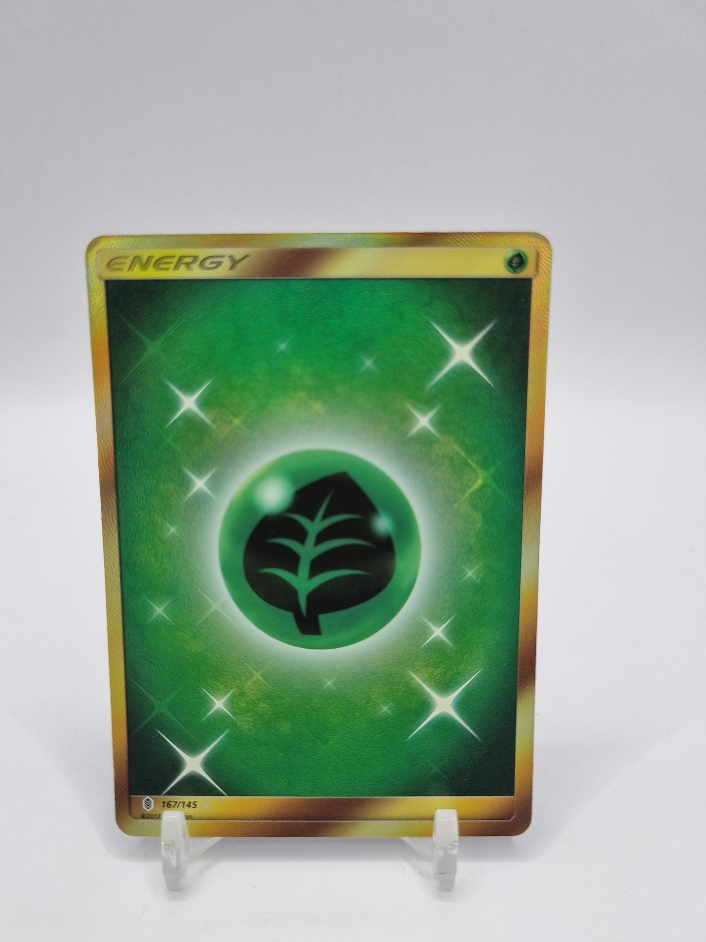 Grass Energy Gold Secret Rare Guardians Rising 167/145