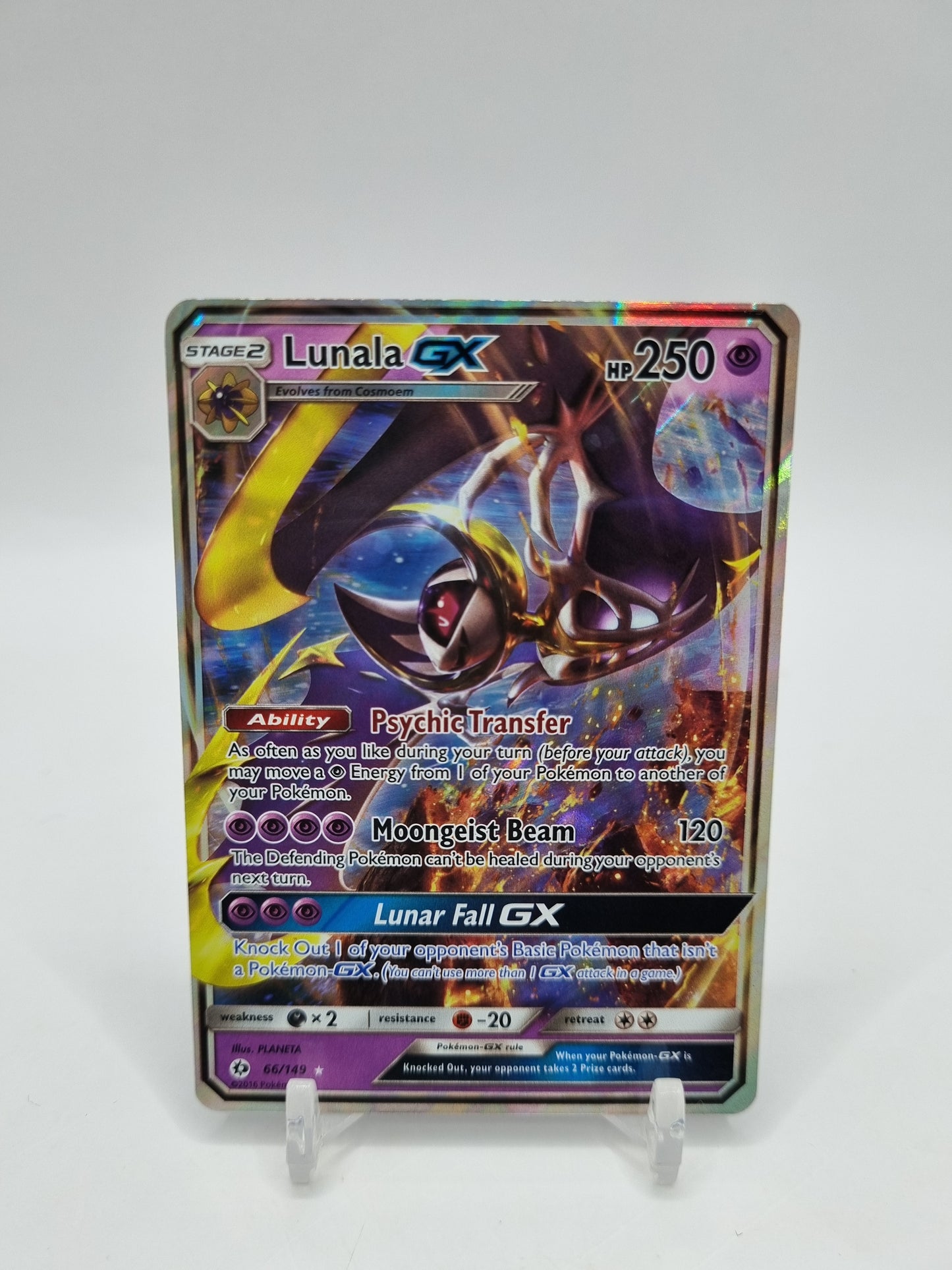 Lunala Gx Sun & Moon Base Set 66/149