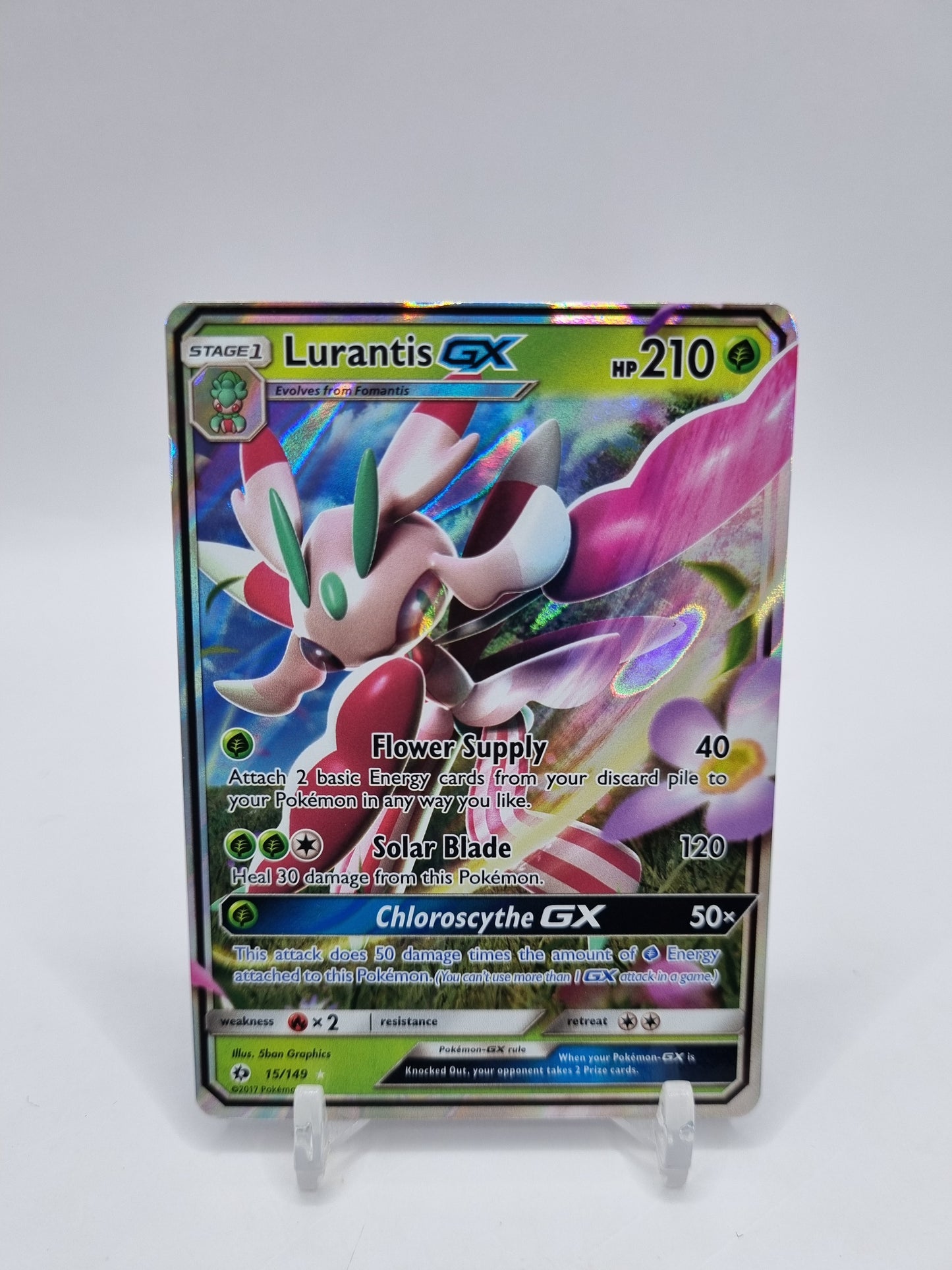 Lurantis Gx Sun & Moon Base Set 15/149