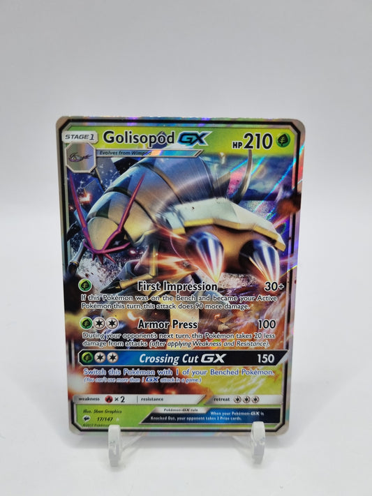 Golisopod Gx Burning Shadows 17/147