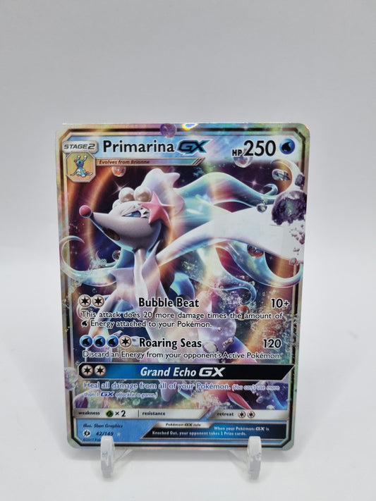 Primarina Gx Sun And Moon Base Set 42/149