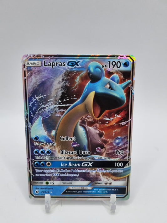 Lapras Gx Sun And Moon Base Set 35/149