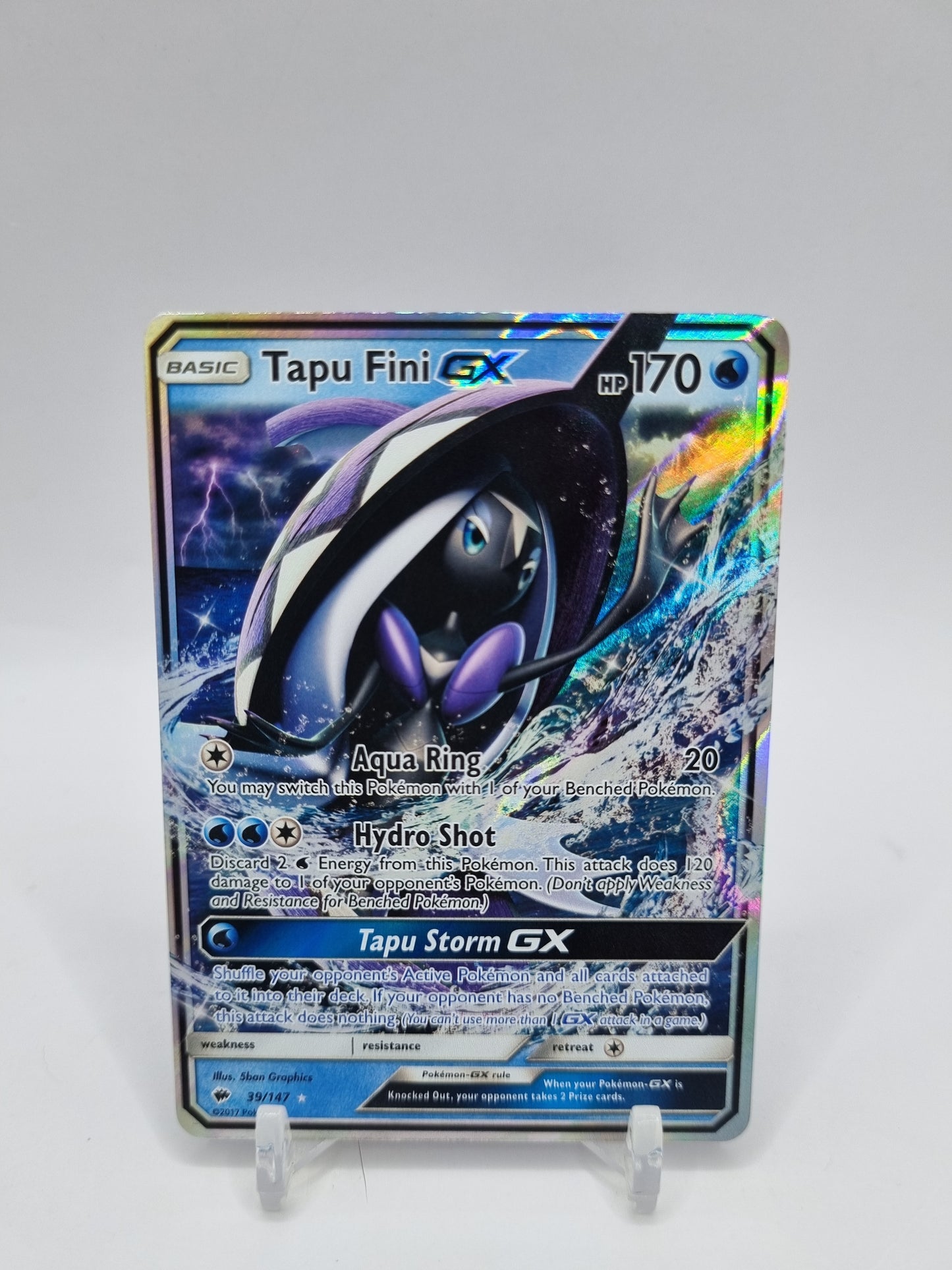 Tapu Fini Gx Burning Shadows 39/147