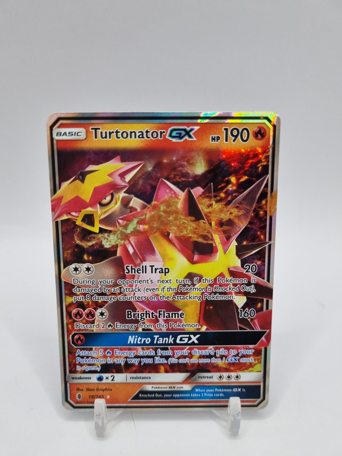 Turtonator Gx Guardians Rising 18/145