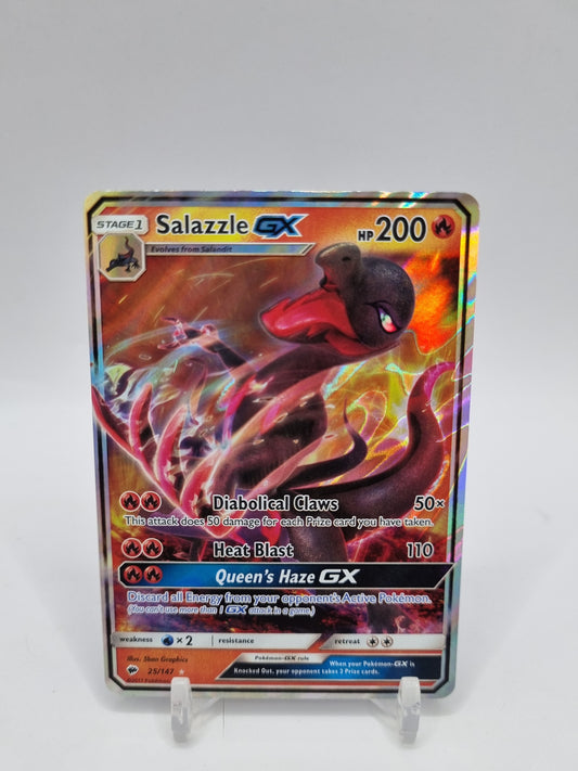 Salazzle Gx Burning Shadows 25/147